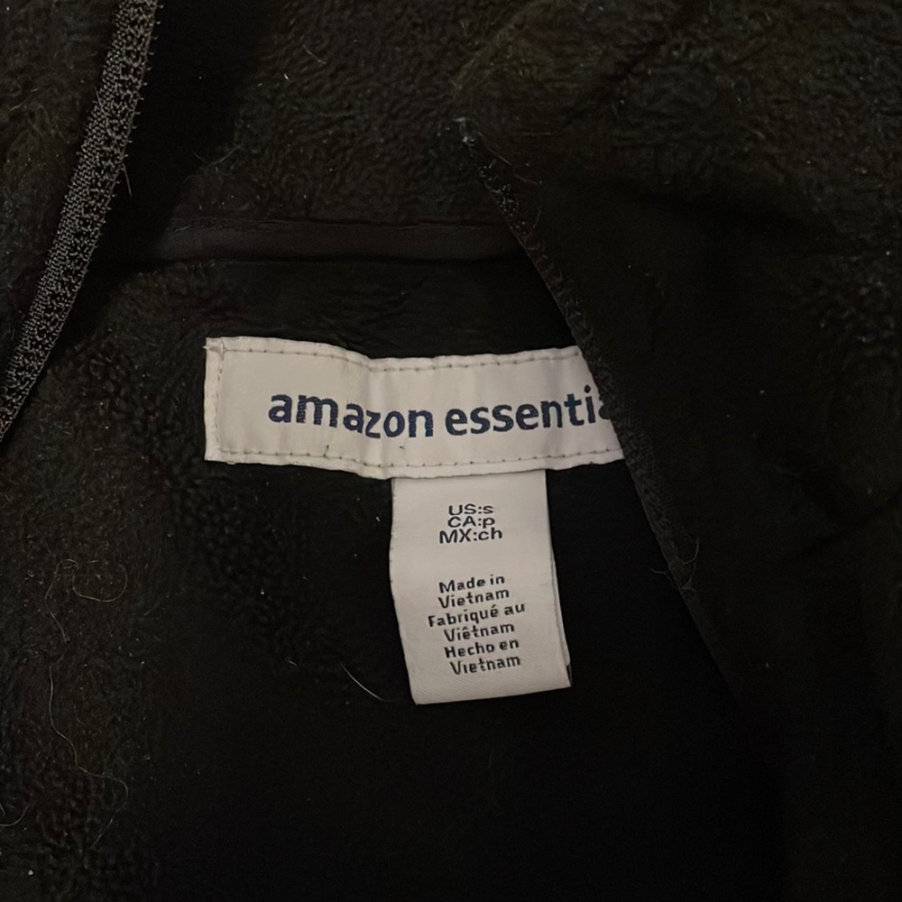 Small black cfa fleece